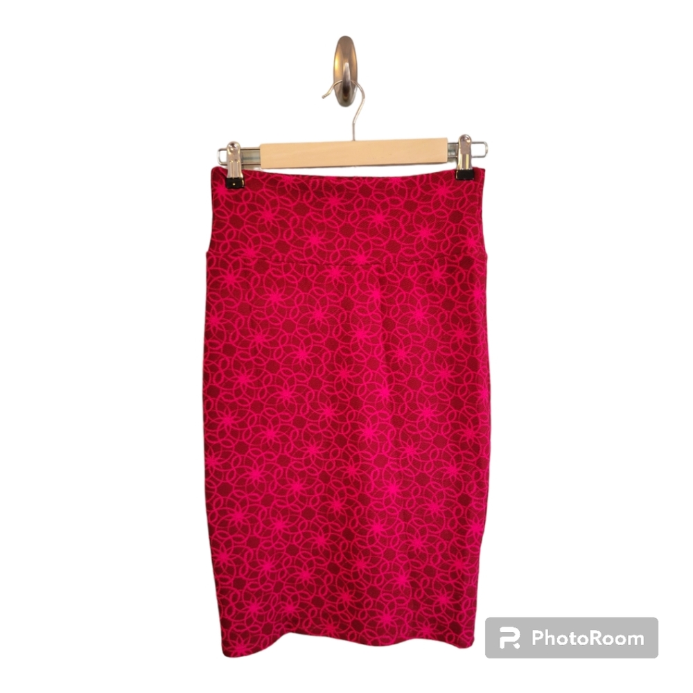 LuLaRoe Pink Cassie Skirt